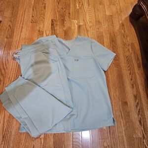 Figs Seaglass Set xl Top Xl Joggers